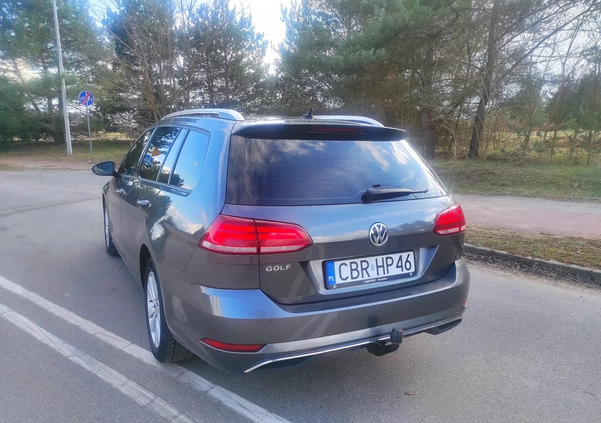 Volkswagen Golf cena 51500 przebieg: 214481, rok produkcji 2018 z Polanów małe 704